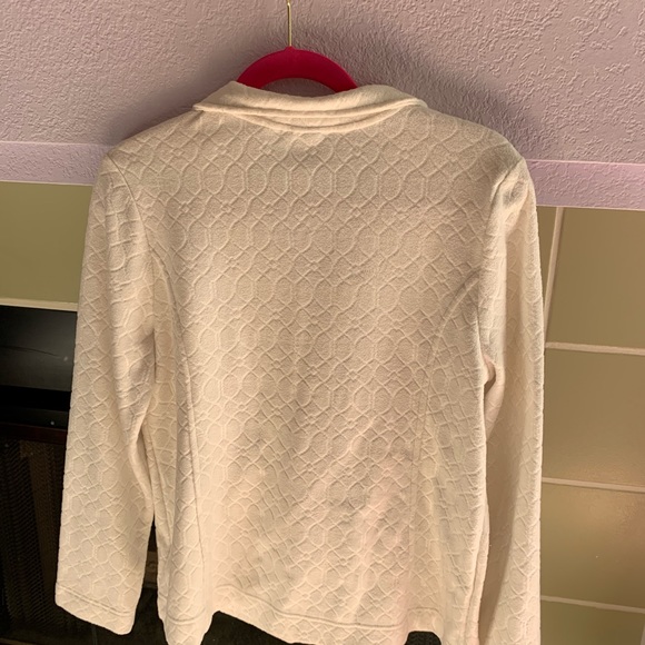 🐚🐚 CROFT&BARROW ZIPPERED JACKET (Medium)🐚🐚 - Picture 5 of 8